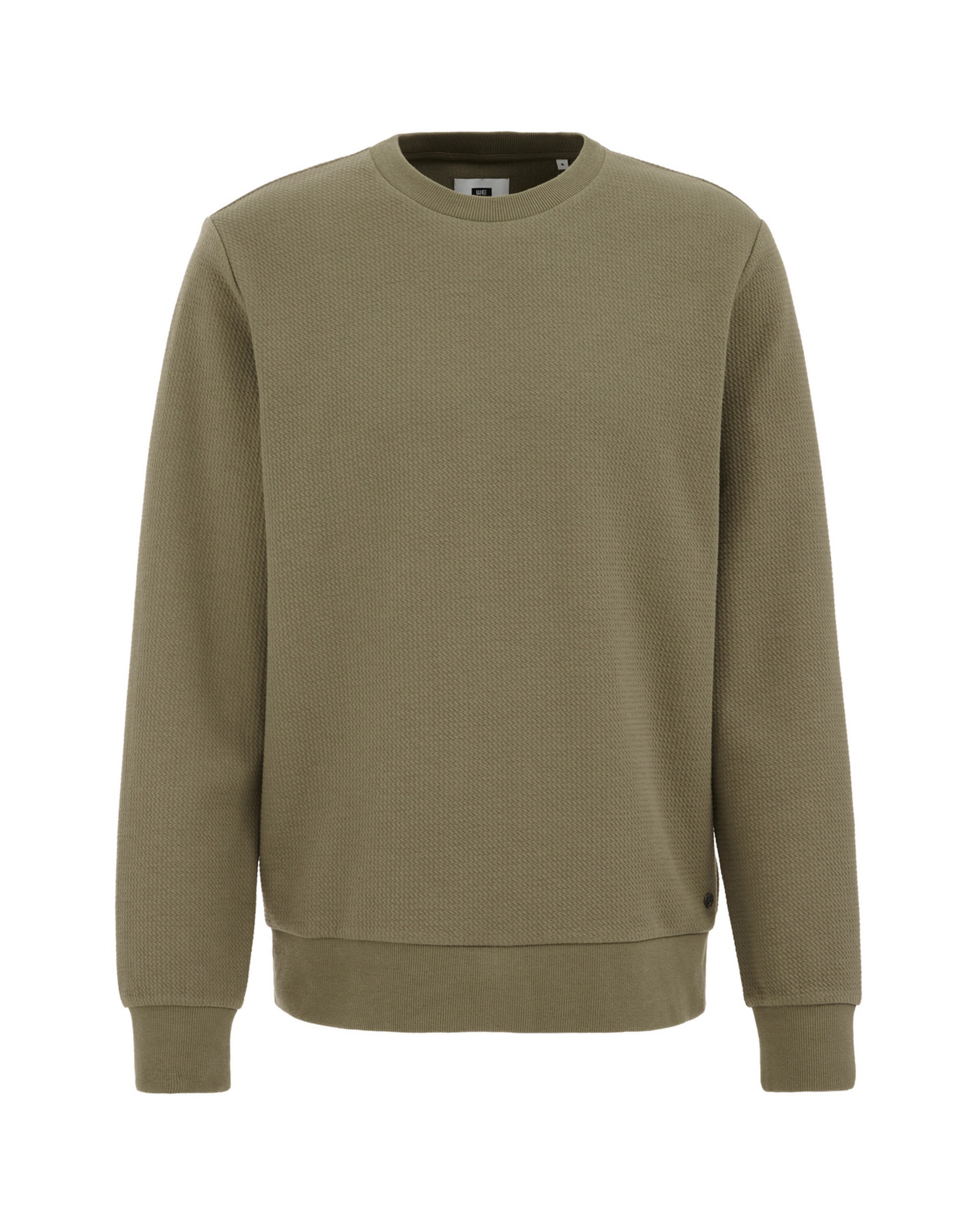WE Fashion Sweater in Green: front