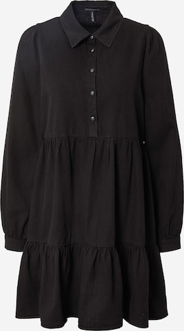 Funky Buddha Shirt dress in Black: front