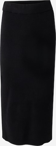 Eight2NineSuknja - crna boja: prednji dio