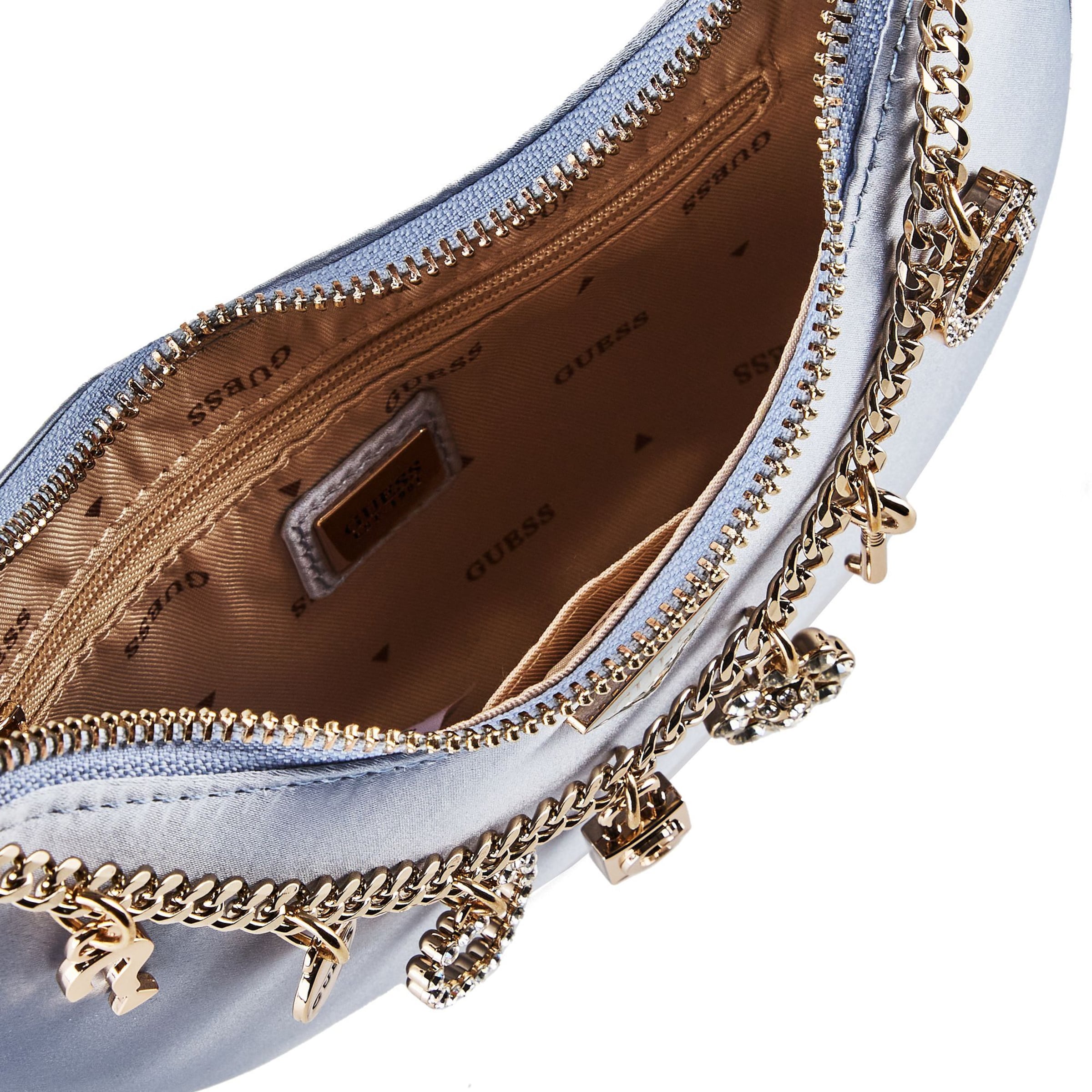 GUESS Schoudertas 'Tasmin' in Blauw