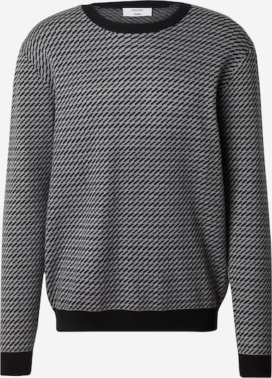 DAN FOX APPAREL Sweater 'Devin' in Grey / Black, Item view