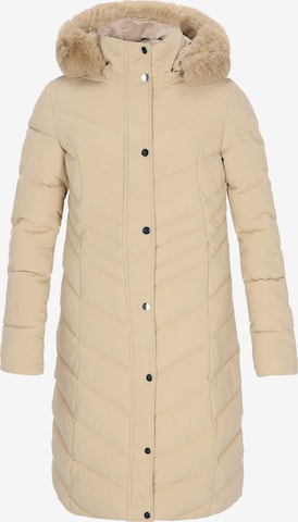 Usha Winter Coat in Beige: front