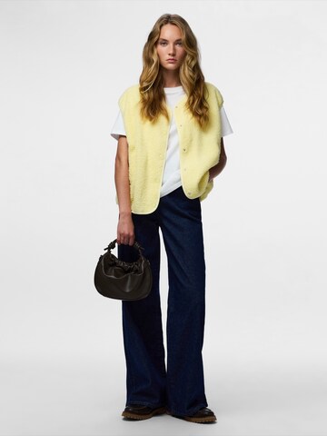 PIECES Vest 'PCKATTY' in Yellow