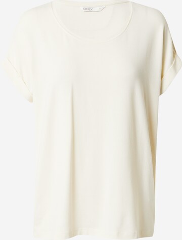 ONLY T-shirt 'Moster' i vit: framsida