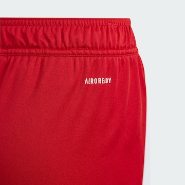 Regular Pantalon de sport 'Tiro 24' ADIDAS PERFORMANCE en rouge