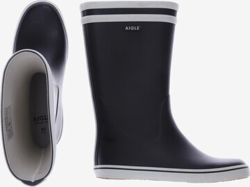 AIGLE Dress Boots in 37 in Black: front