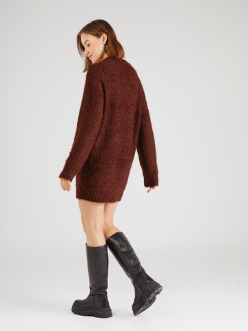 TOPSHOP Knit dress in Brown
