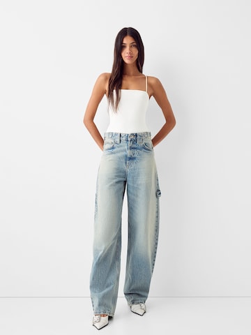 Bershka Paitabody värissä valkoinen