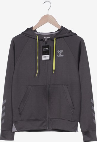 Hummel Sweatshirt & Zip-Up Hoodie in S in Grey: front