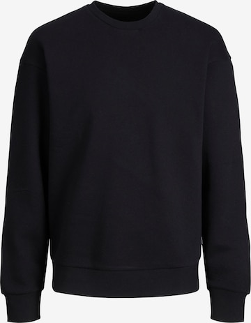 Jack & Jones PlusSweater majica 'Bradley' - crna boja: prednji dio