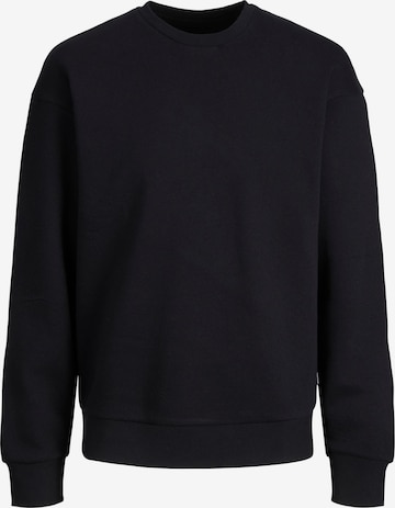 Sweat-shirt 'Bradley' Jack & Jones Plus en noir : devant