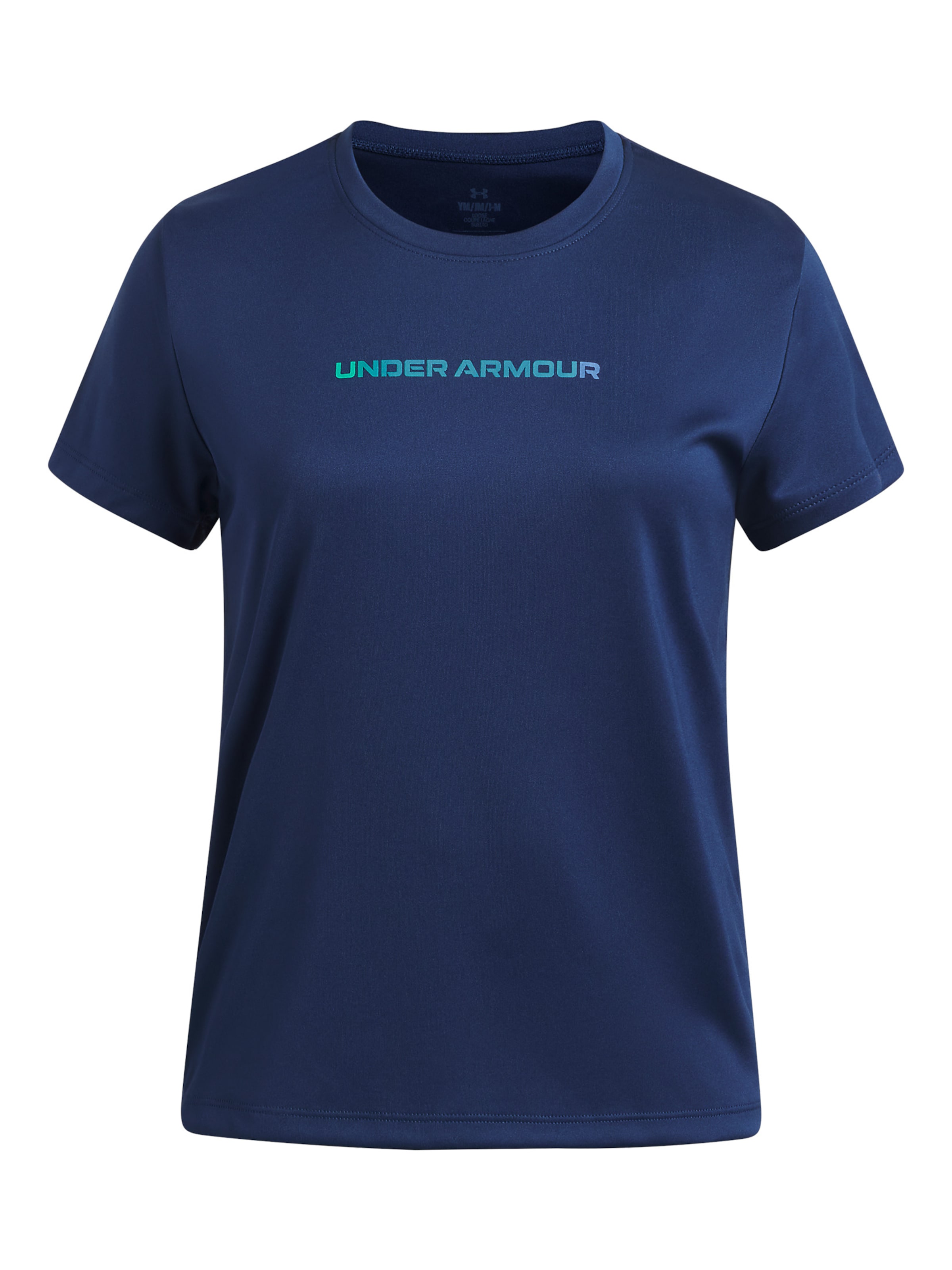 UNDER ARMOUR Performance Shirt ' Branded' in Blue: front
