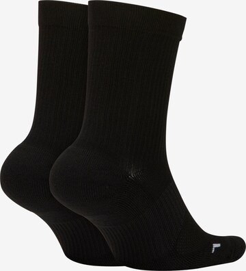 NIKE Athletic Socks in Black