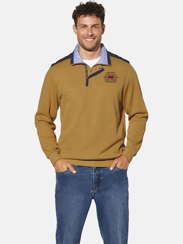 BABISTA Sweatshirt 'Bellavunto' in Yellow: front