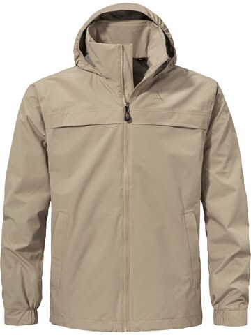 Schöffel Outdoorjas 'Bohorok' in Beige: voorkant