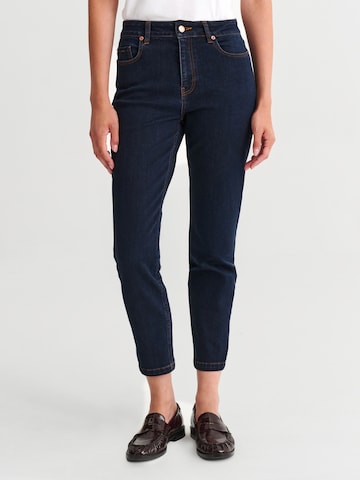 Coupe slim Jean 'Faro' TATUUM en bleu : devant