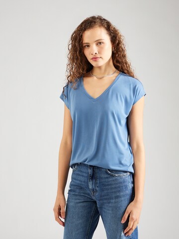 VILA Shirt 'DALA' in Blauw: voorkant