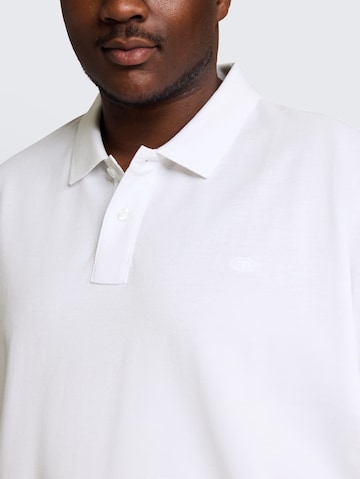 T-Shirt TOM TAILOR Men + en blanc