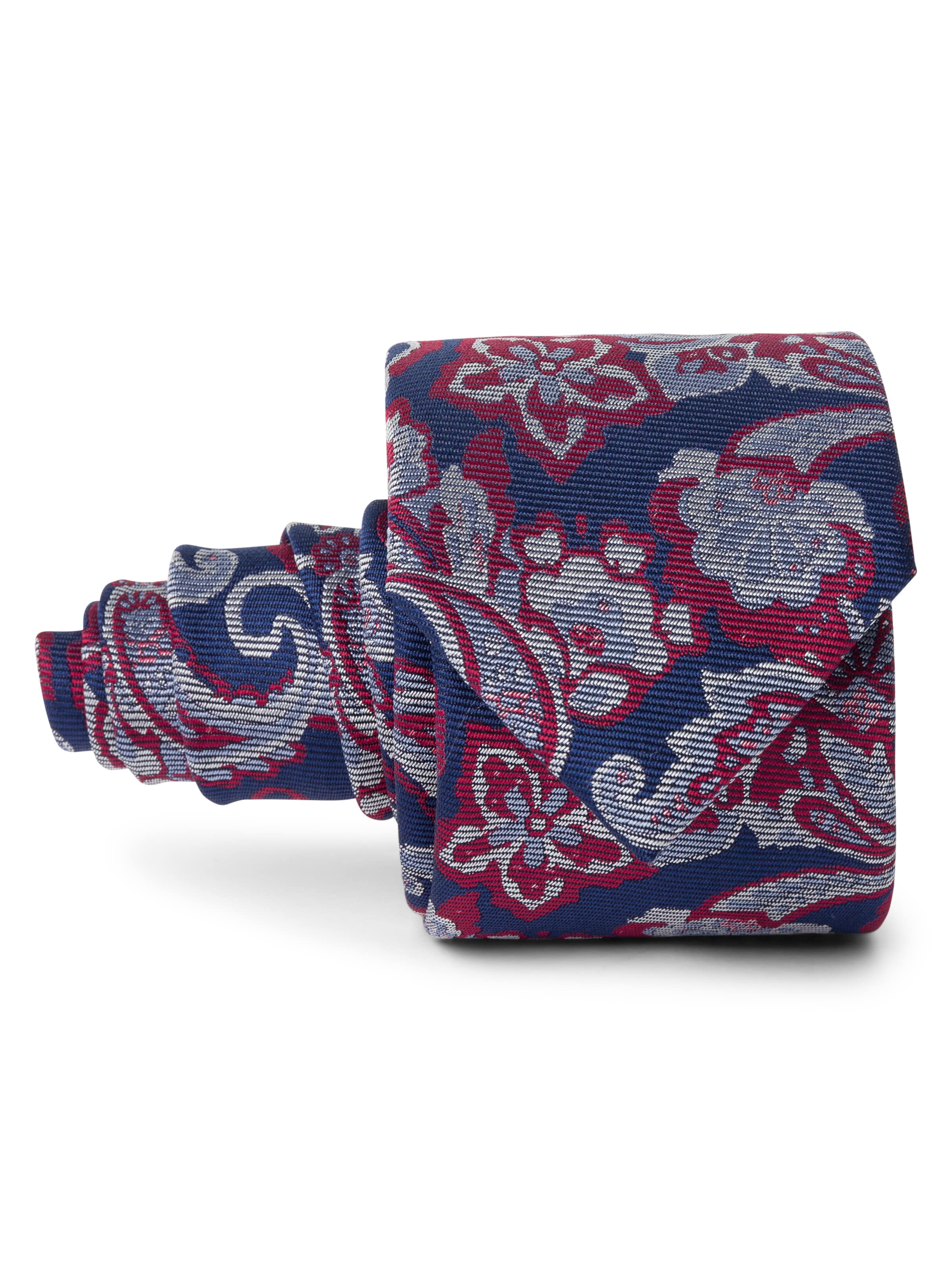 Finshley & Harding Krawatte in Blau: Vorderseite