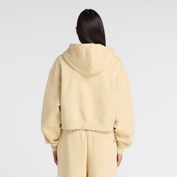 new balance Sweat jacket 'Trackside Fleece Full Zip' in Brown