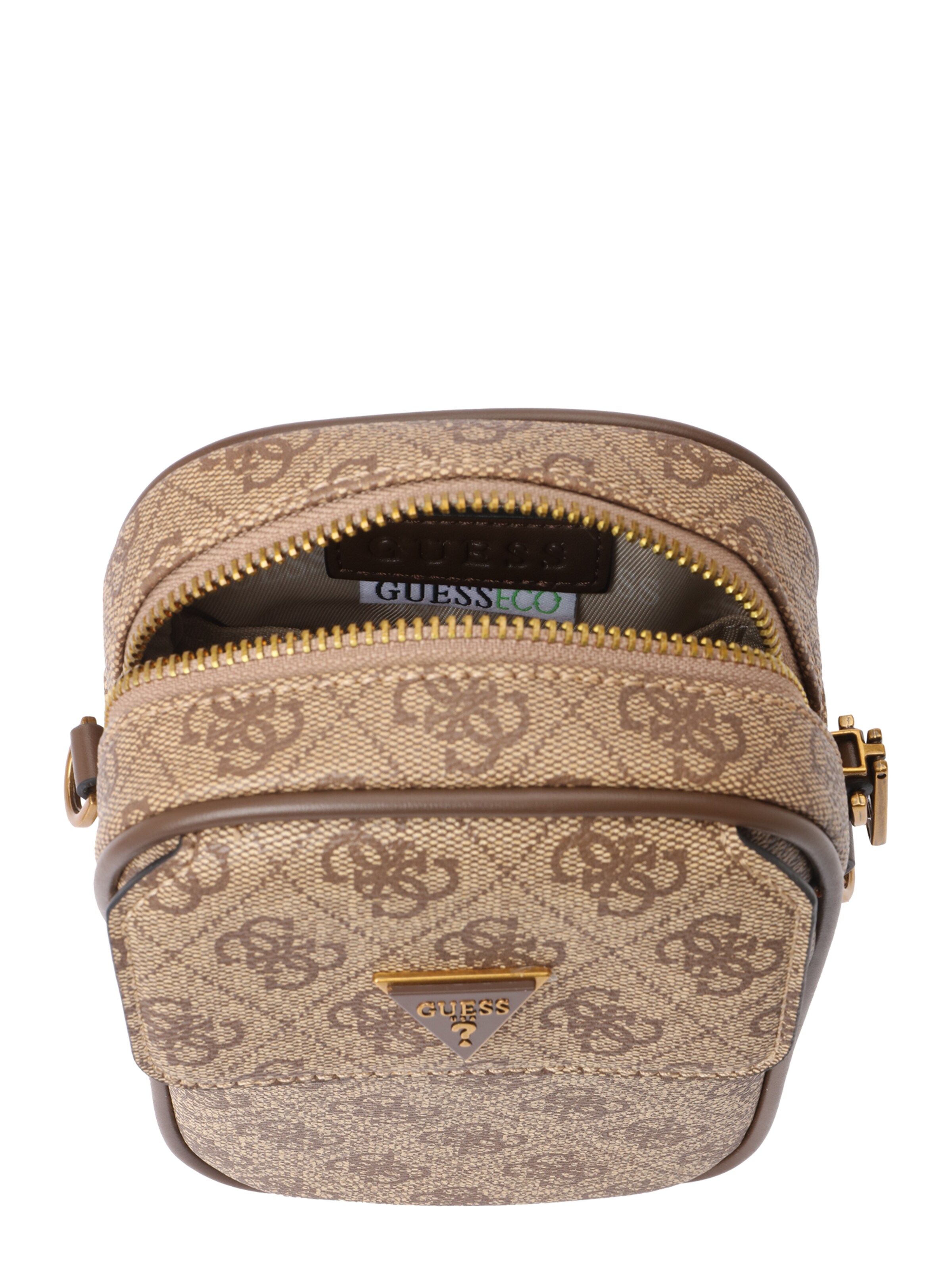 GUESS Crossbody Bag 'MILANO CROSSBODY MICRO' in Beige