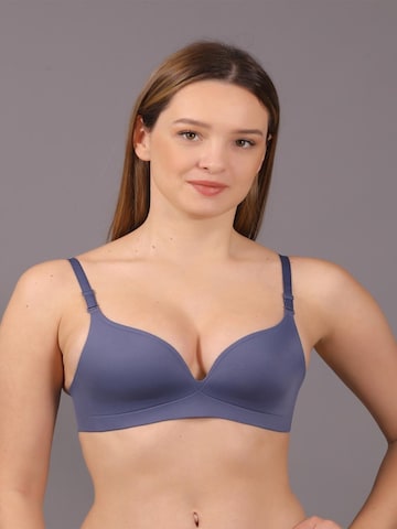 C&City Push-up BH in Blauw: voorkant
