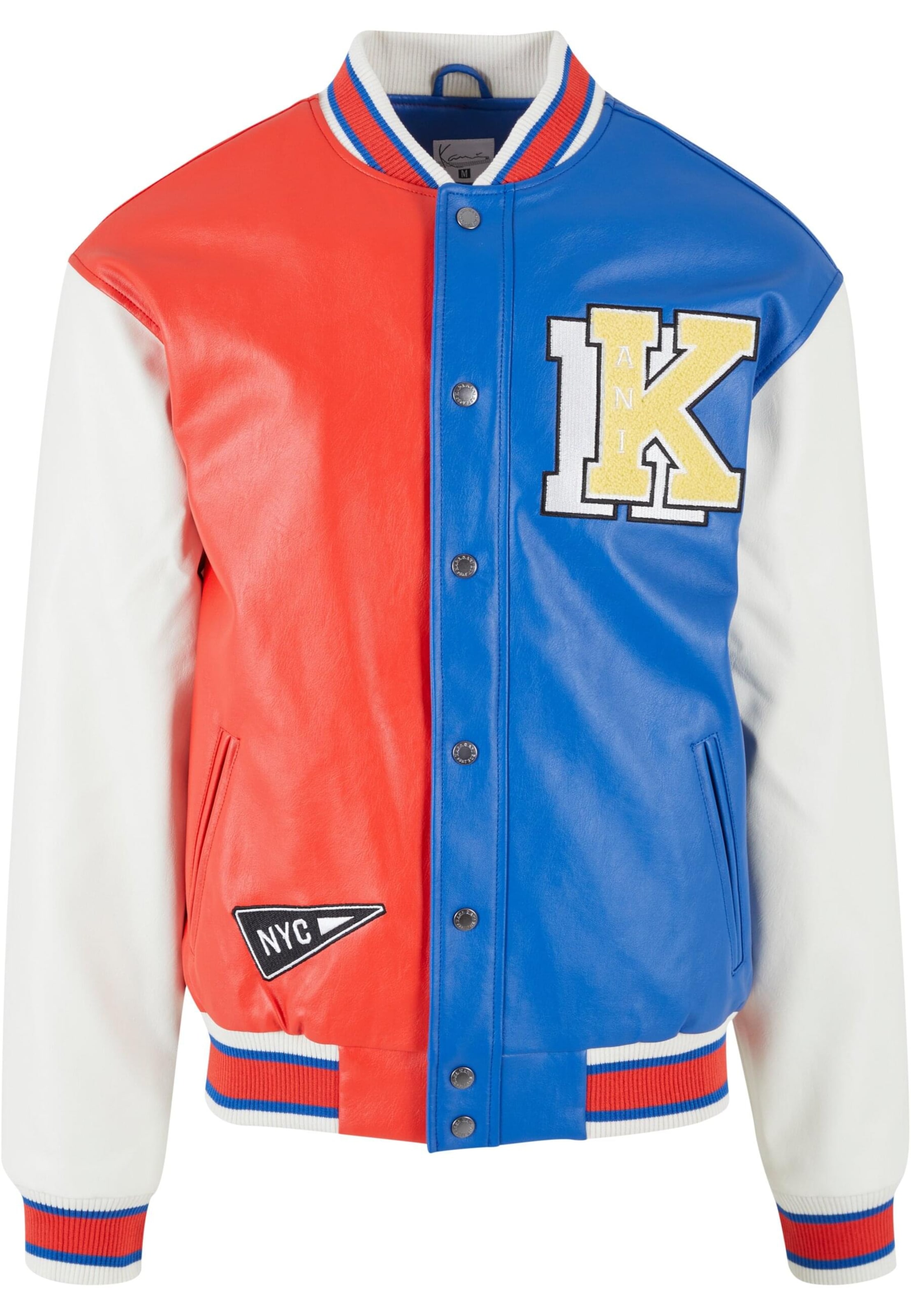 Karl Kani Chaqueta de entretiempo en Azul Rojo ABOUT YOU