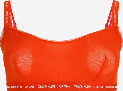 Calvin Klein Underwear Plus Grudnjak u ciglasto crvena / bijela, Pregled proizvoda
