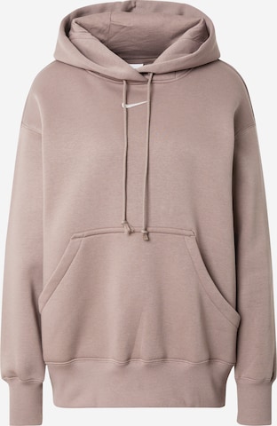 Nike Sportswear - Sudadera 'PHOENIX FLEECE' en marrón: frente