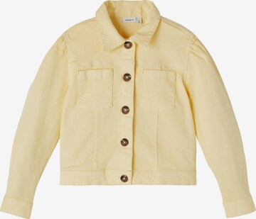 NAME IT Between-Season Jacket 'Atae' in Yellow: front