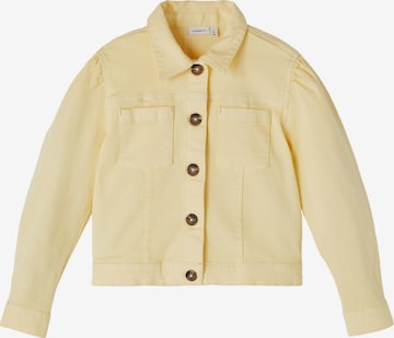 Veste mi-saison 'Atae' NAME IT en jaune : devant