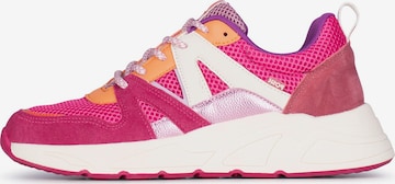 POSH by Poelman Sneakers laag 'Carocel' in Roze: voorkant