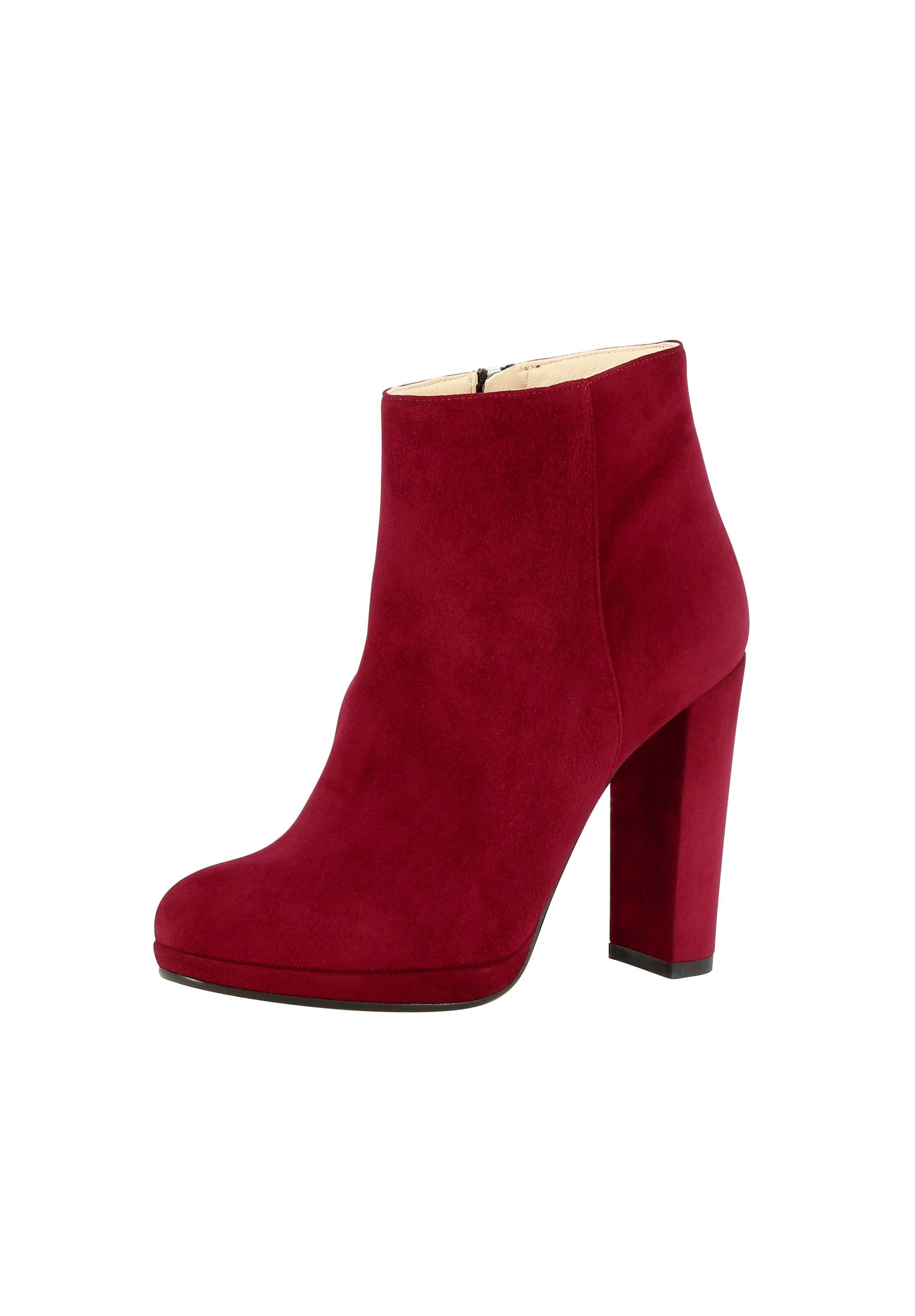 EVITA Enkellaarsjes in Rood: voorkant