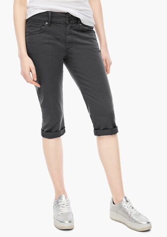 QS Skinny Jeans 'Catie' in Schwarz: predná strana