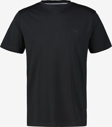 LERROS Shirt 'Basic' in Schwarz: Vorderseite
