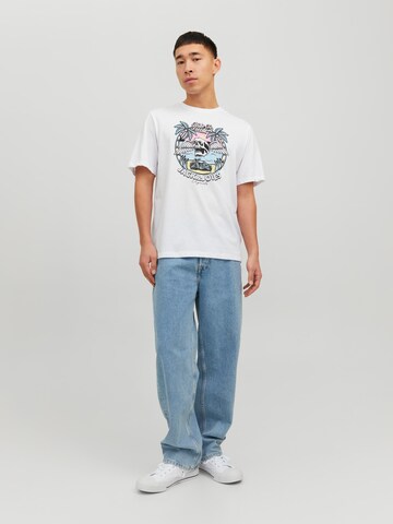 JACK & JONES Shirt 'Beachbone' in White