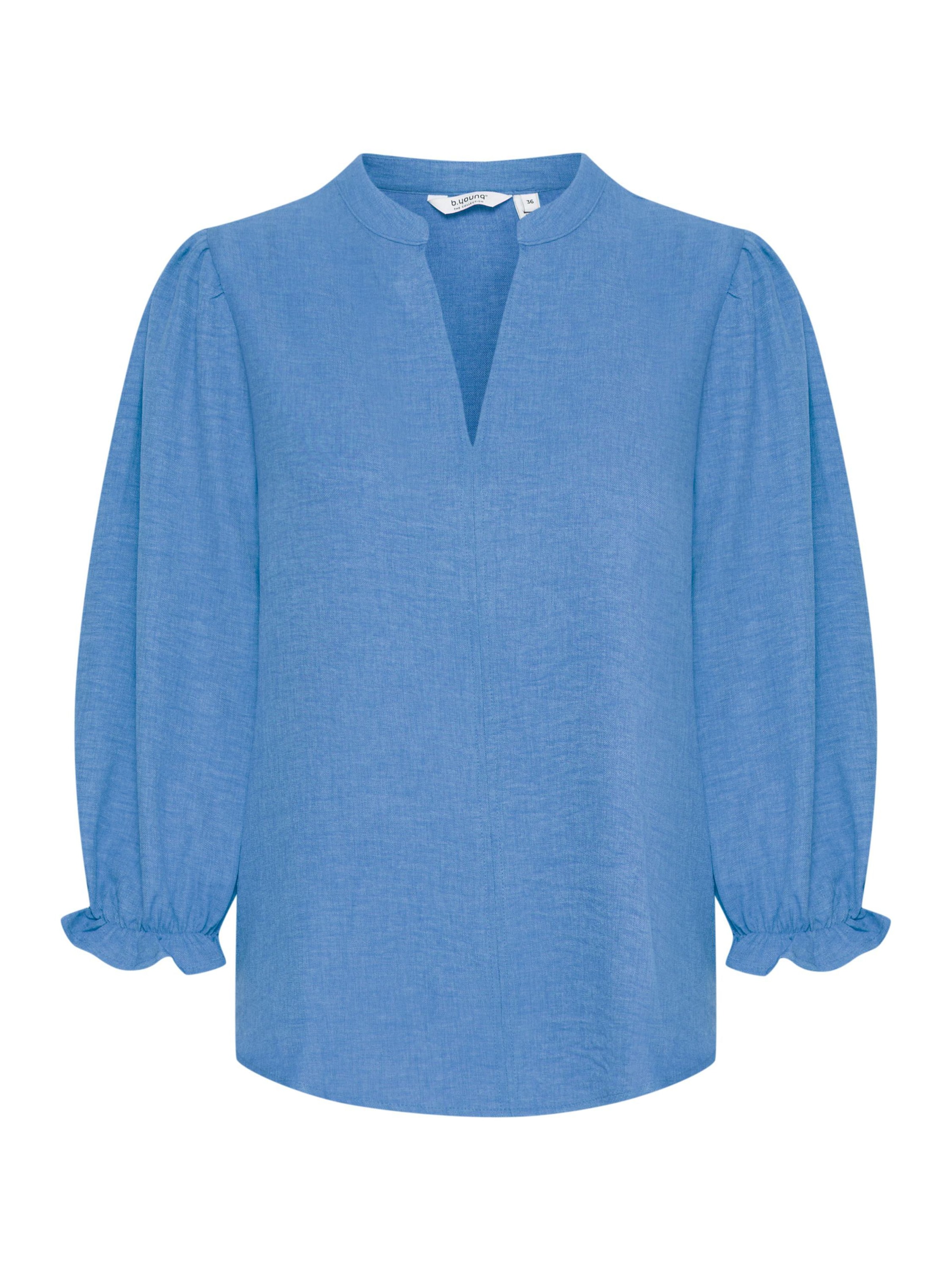 Camicia da donna 'BYGaiya' di b.young in blu: frontale