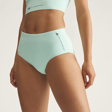 Skinny Pantaloncini intimi sportivi di ADIDAS BY STELLA MCCARTNEY in verde