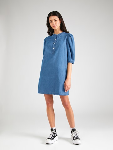 GAP Shirt Dress in Blue: front