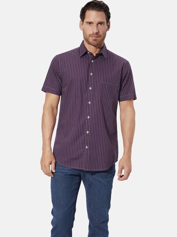BABISTA Regular fit Overhemd 'Napoleo' in Lila