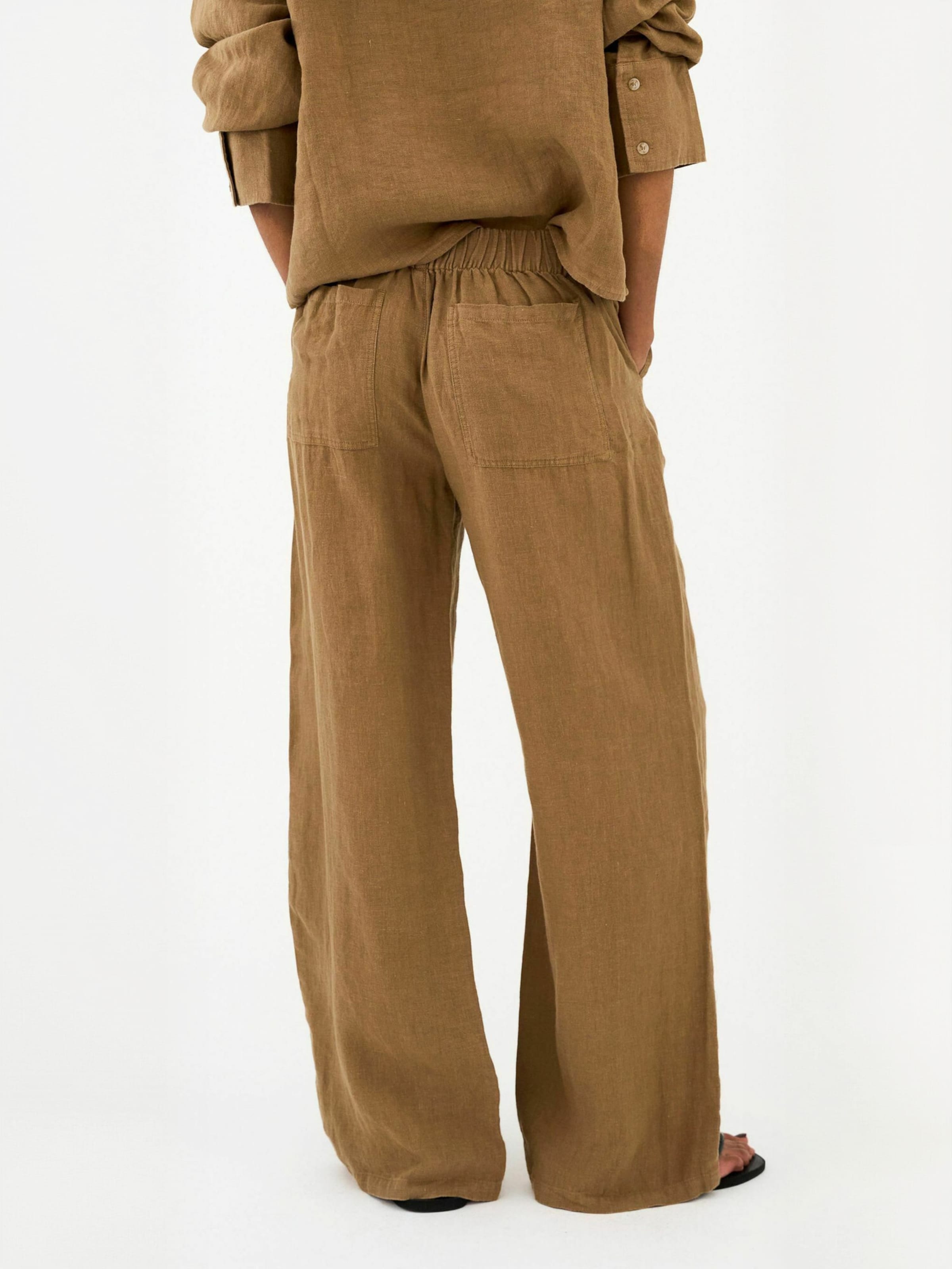 Regular Pantalon ' IVY-Violet ' Ivy Copenhagen en beige