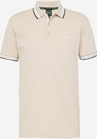 T-Shirt 'Paddy' BOSS Green en beige : devant