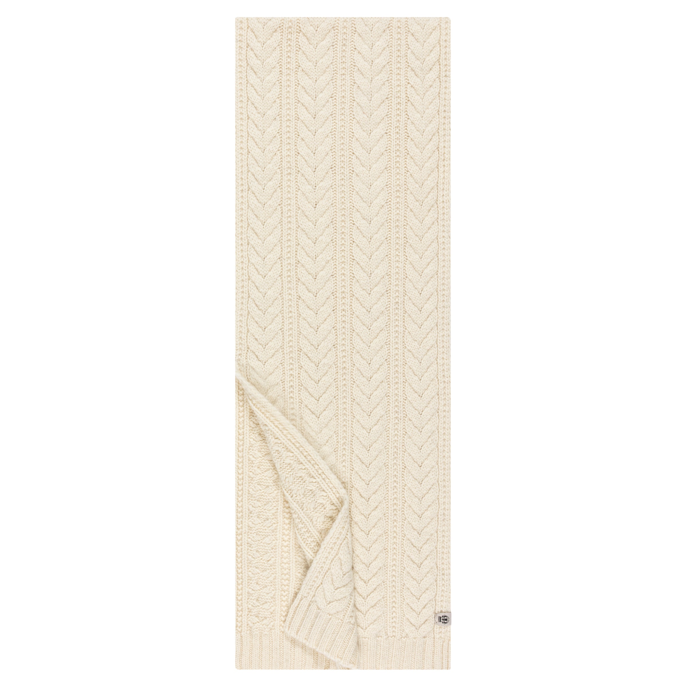 Roeckl Sjaal 'CASHMERE TWIST' in Beige: voorkant
