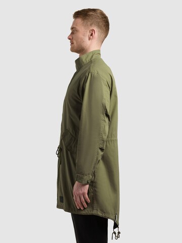 khujo Between-seasons coat in Green