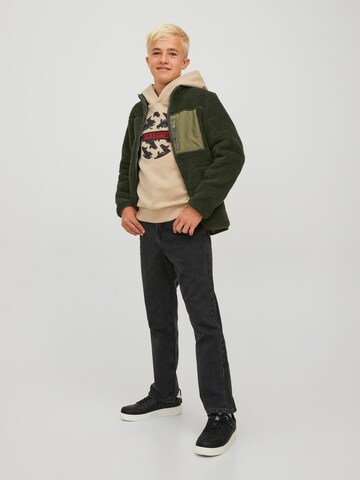 Jack & Jones Junior Fleece Jacket 'Park' in Green