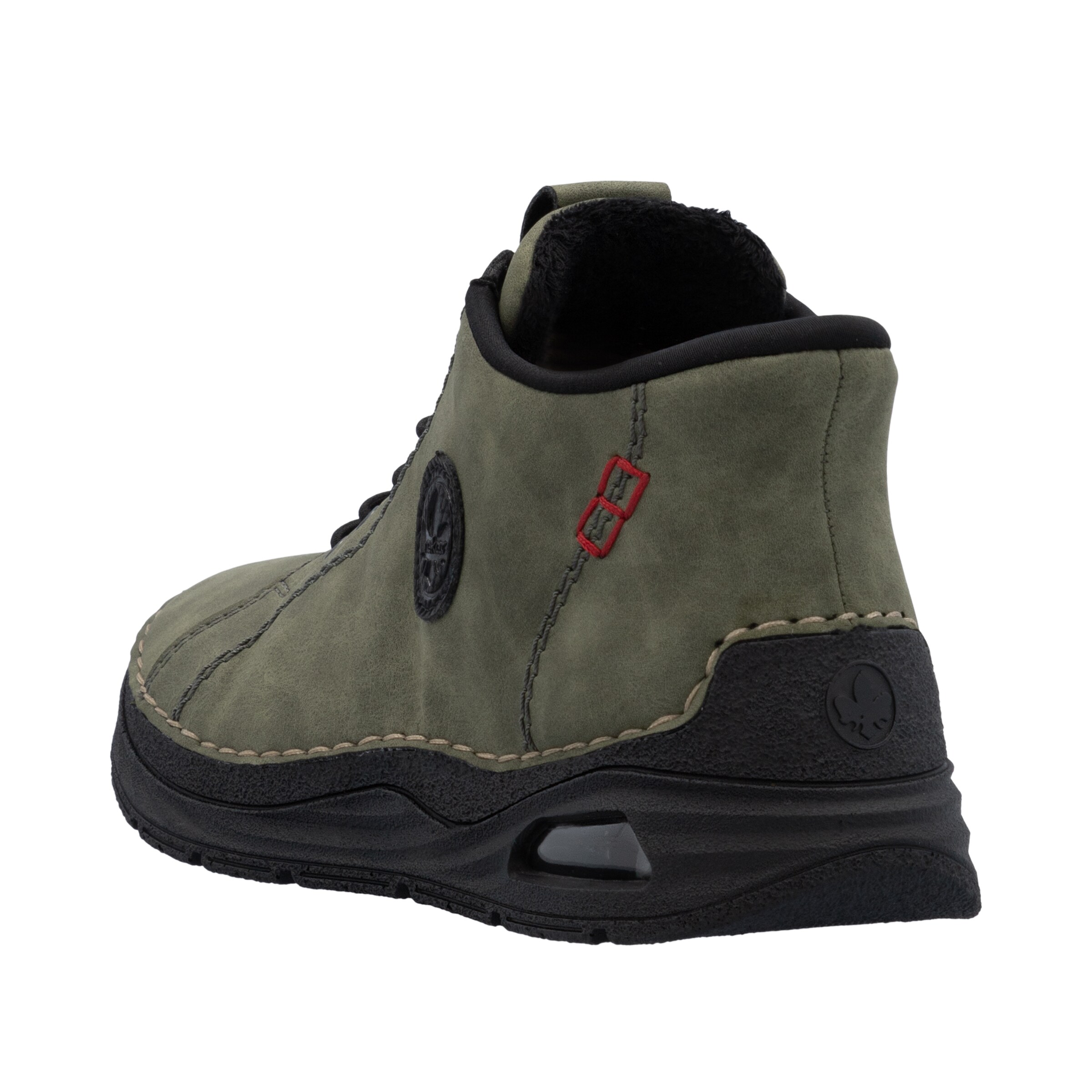 Bottines à lacets Rieker en vert