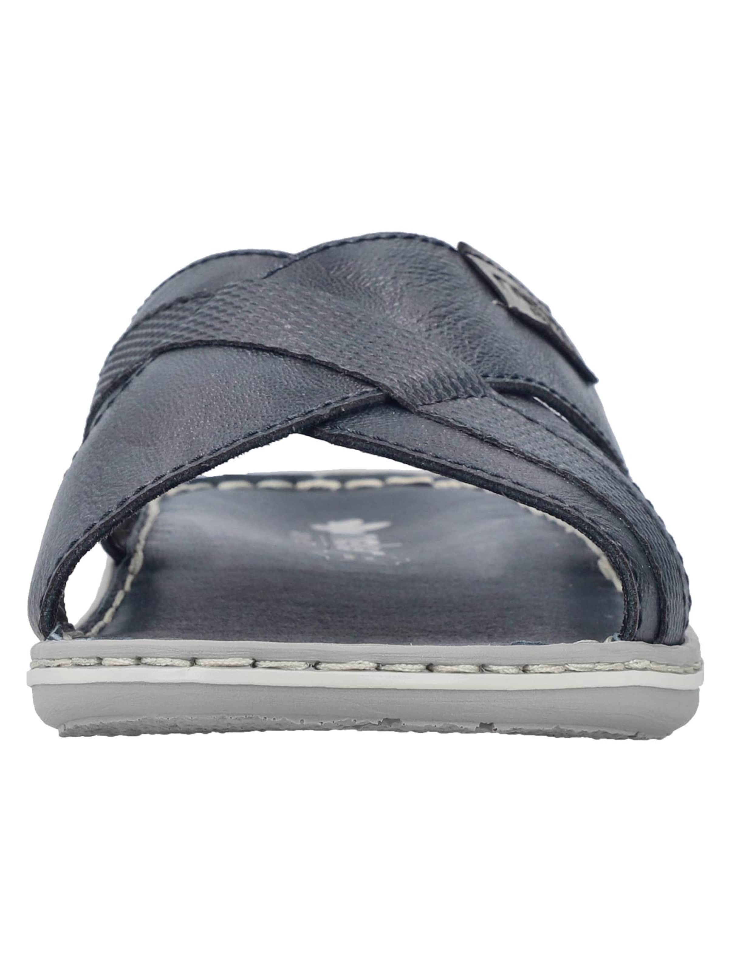 Rieker Mule 'Comfort' in Blue