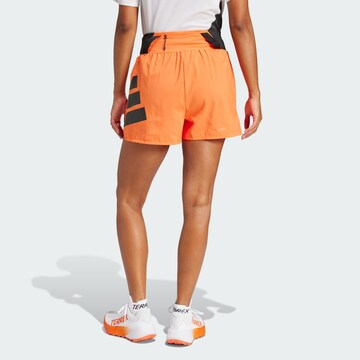 ADIDAS TERREX Regular Sports trousers 'Xperior' in Orange