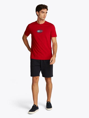 Maglietta di TOMMY HILFIGER in rosso