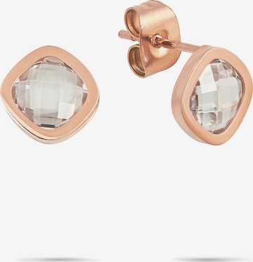Tamaris Ohrringe 'Shiny Stones' in Gold: Vorderseite